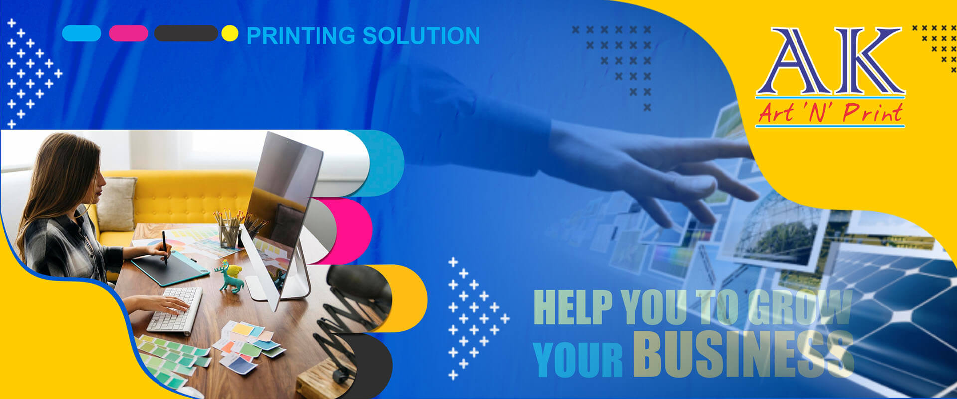 Ak Art Printing Solution banner